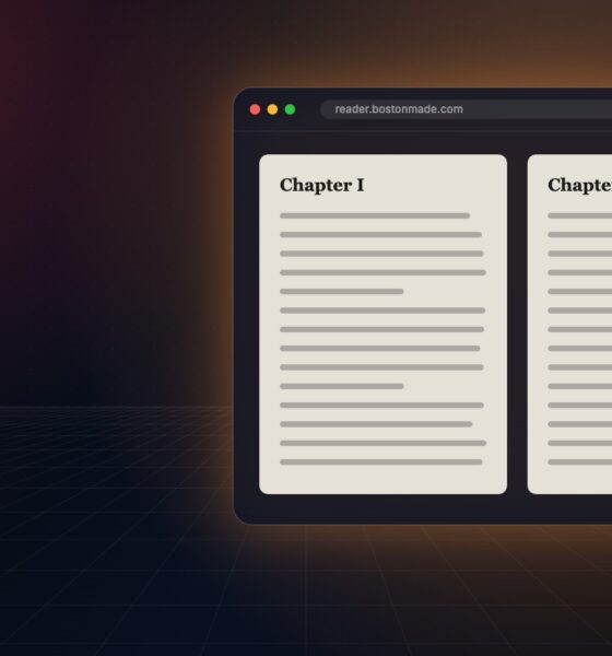 Boston Made Reader book-style reading app