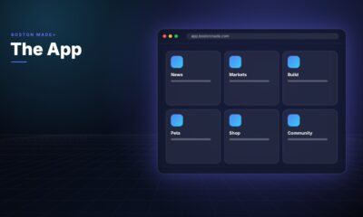 Boston Made App dashboard