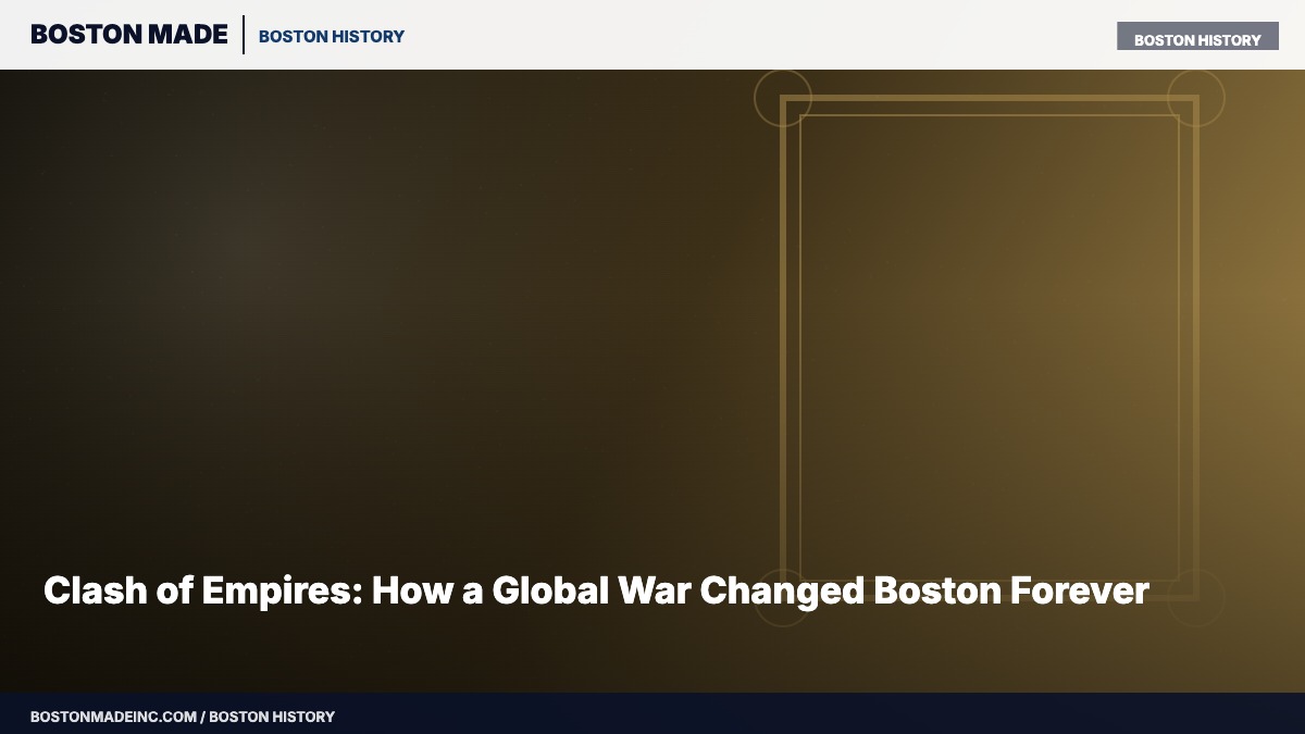 Clash of Empires: How a Global War Changed Boston Forever