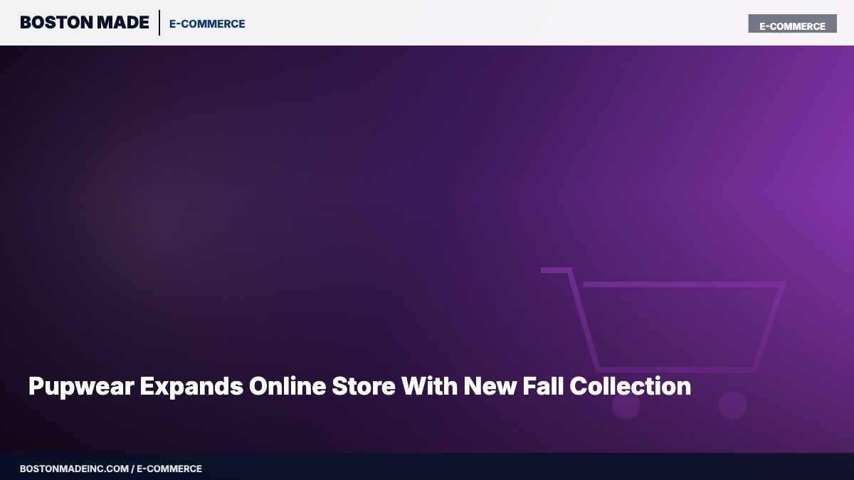 Pupwear Expands Online Store With New Fall Collection
