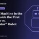 Boston Made Newsroom illustration: Man vs. Machine in the Cage: Inside the First “Human vs. Terminator” Robot Fight