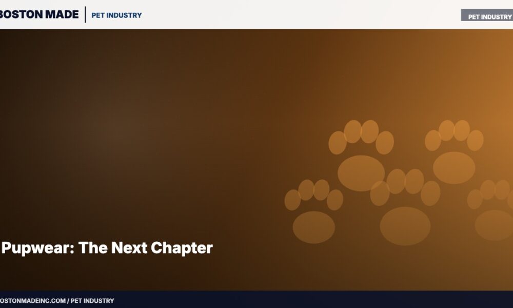 Pupwear: The Next Chapter