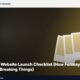 The 47-Point Website Launch Checklist (How Fenway Web Goes Live Without Breaking Things)