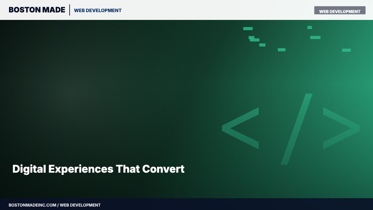 Digital Experiences That Convert