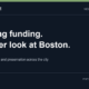 Editorial graphic: Housing funding, with new construction and preservation across Boston.