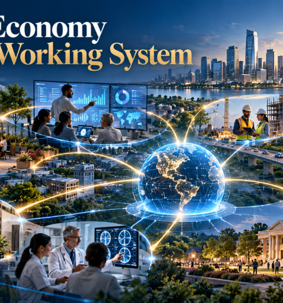 AI infrastructure, local economies, software, and the title The AI Economy Needs a Working System