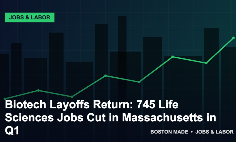 Biotech Layoffs Return: 745 Life Sciences Jobs Cut in Massachusetts in Q1 - Boston Made Economy