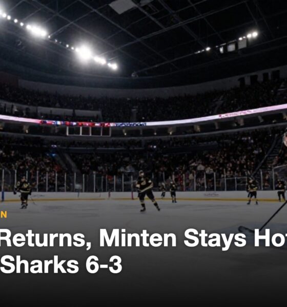 AI-generated illustration of a hockey player celebrating a goal in an arena