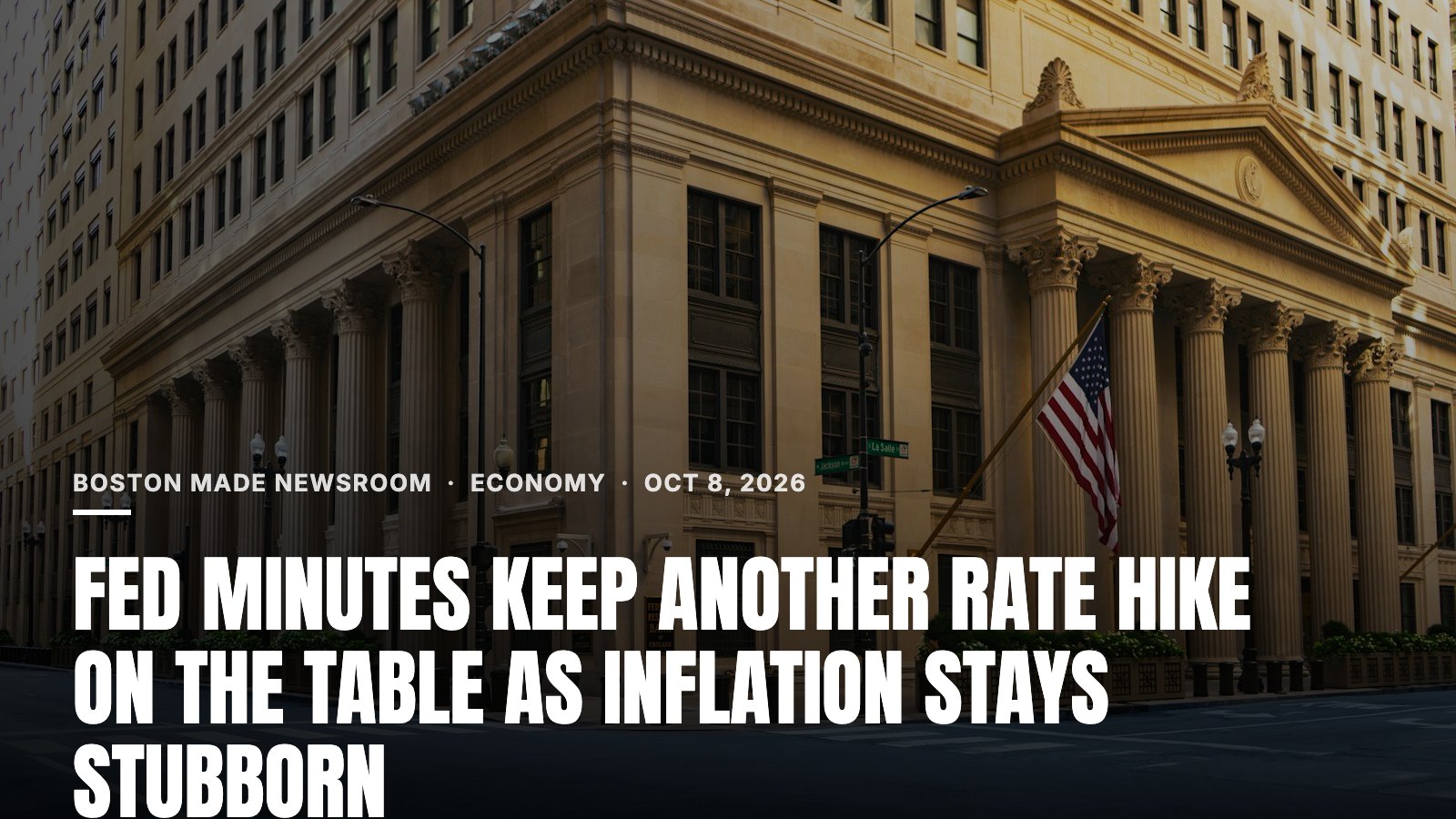 Fed Minutes Keep Another Rate Hike on the Table as Inflation Stays Stubborn