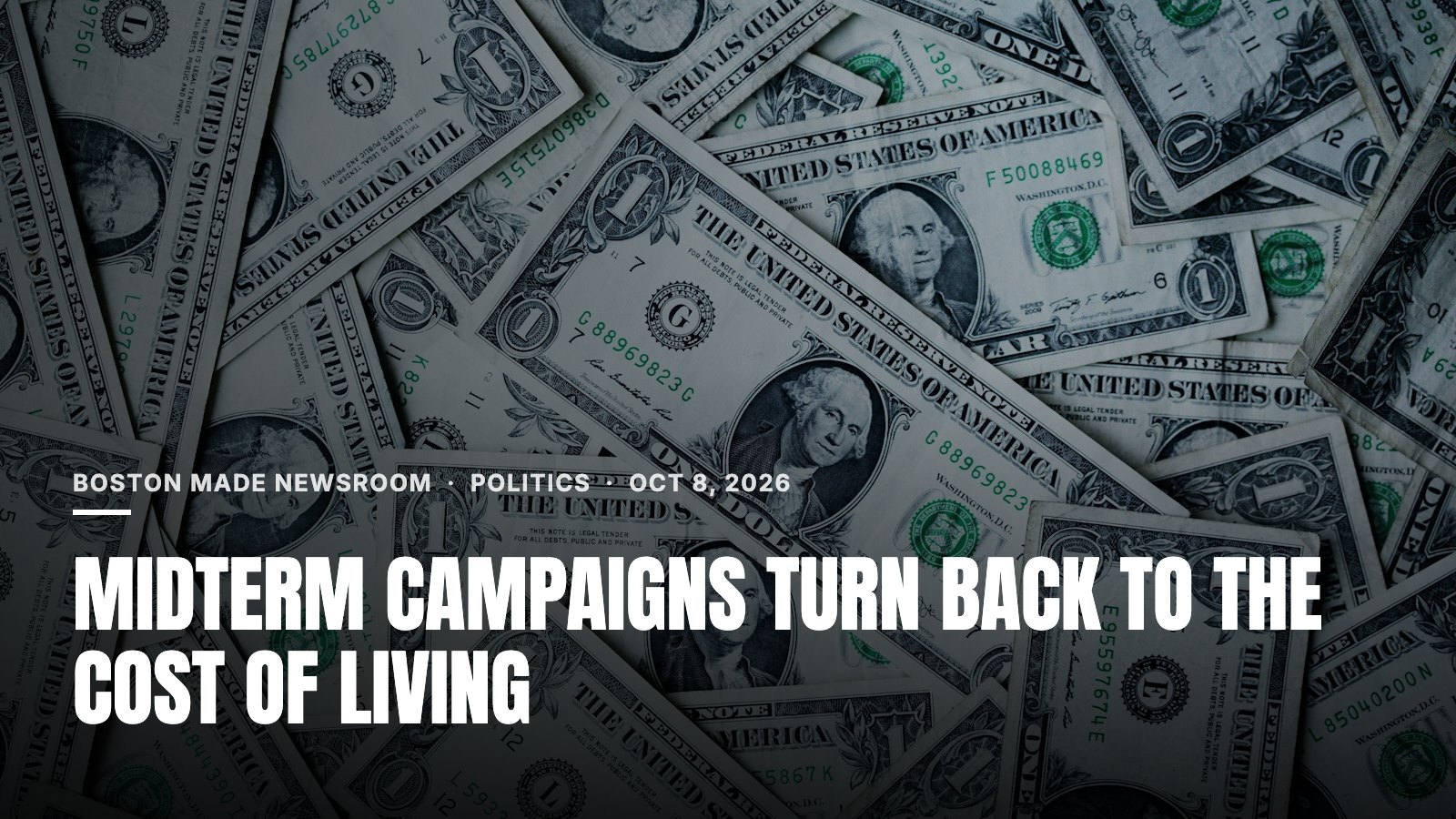 Midterm Campaigns Turn Back to the Cost of Living
