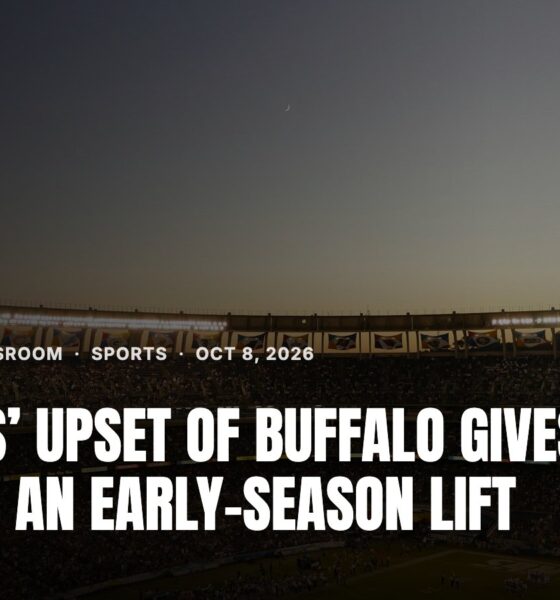 Patriots’ Upset of Buffalo Gives New England an Early-Season Lift