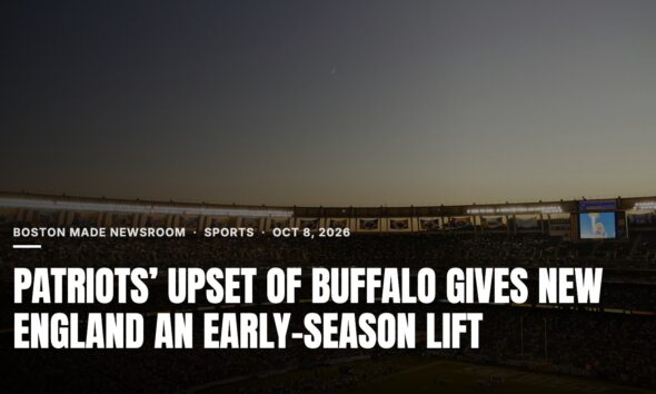 Patriots’ Upset of Buffalo Gives New England an Early-Season Lift
