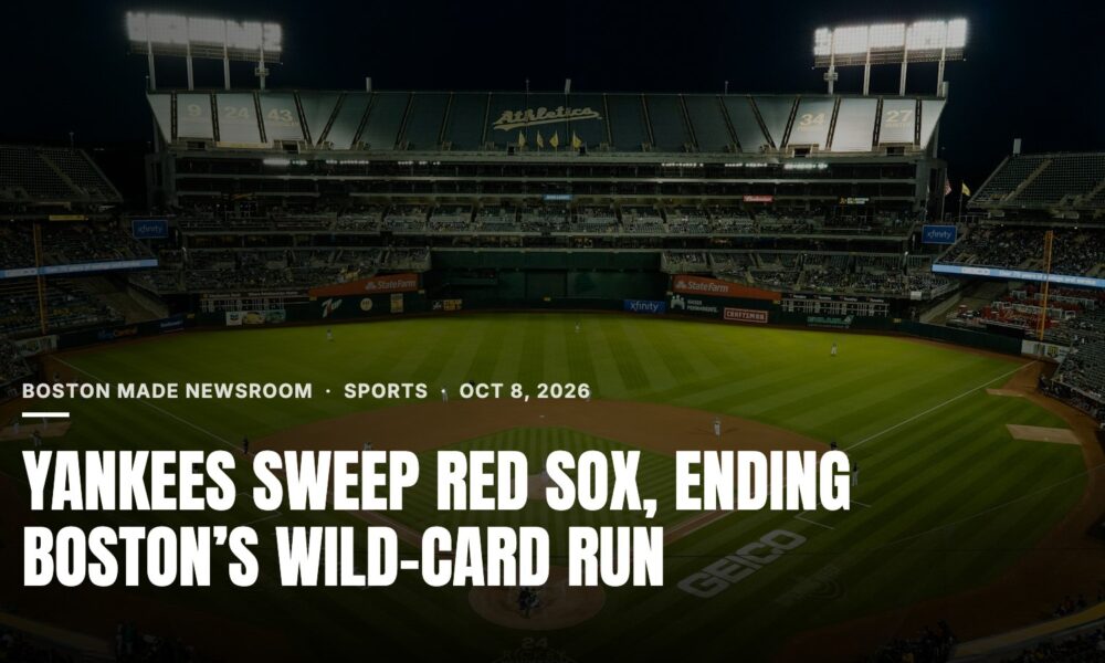 Yankees Sweep Red Sox, Ending Boston’s Wild-Card Run