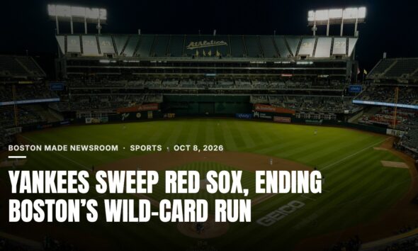 Yankees Sweep Red Sox, Ending Boston’s Wild-Card Run