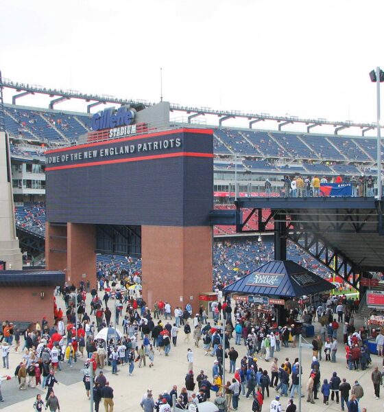 Gillette Stadium in Foxborough, Massachusetts