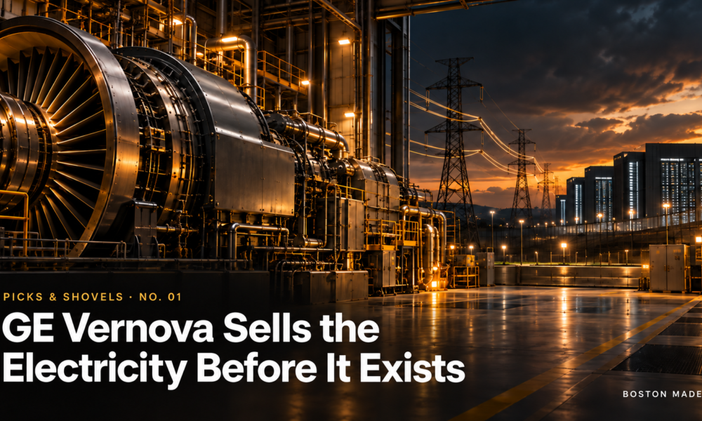 Picks & Shovels No. 01: GE Vernova Sells the Electricity Before It Exists