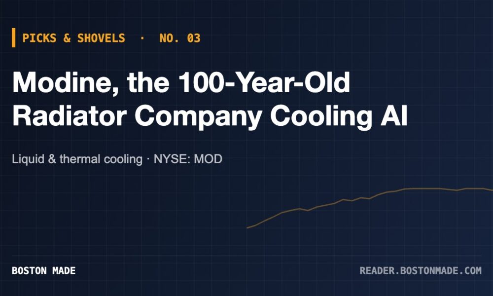 Picks & Shovels No. 03: Modine, the 100-Year-Old Radiator Company Cooling AI