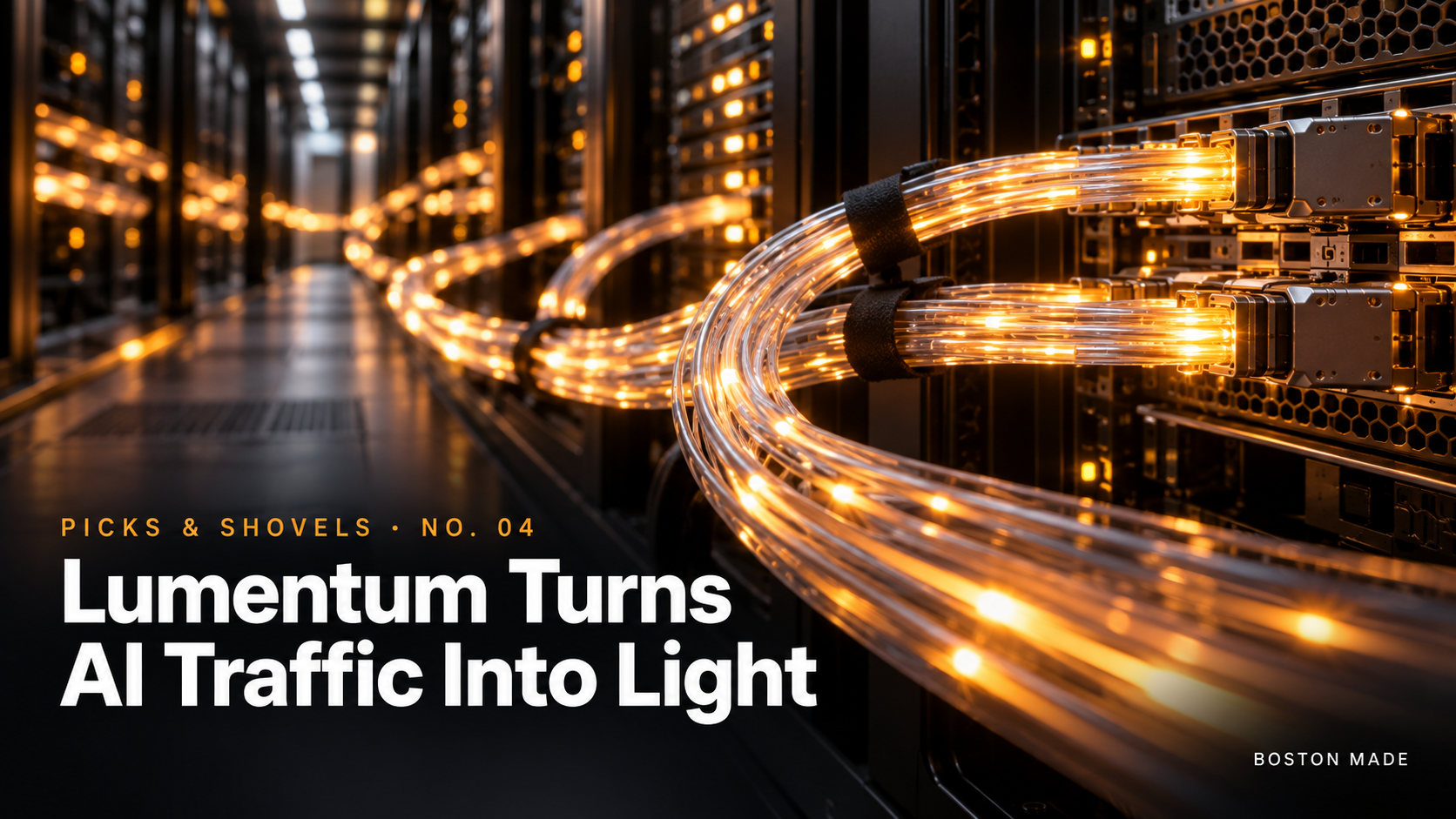 Picks & Shovels No. 04: Lumentum Turns AI Traffic Into Light