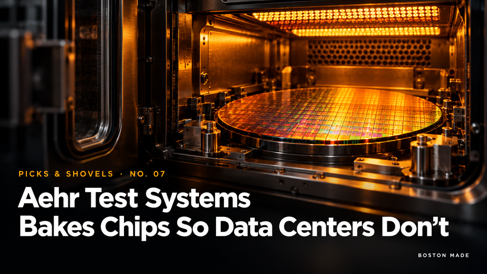 Picks & Shovels No. 07: Aehr Test Systems Bakes Chips So Data Centers Don’t