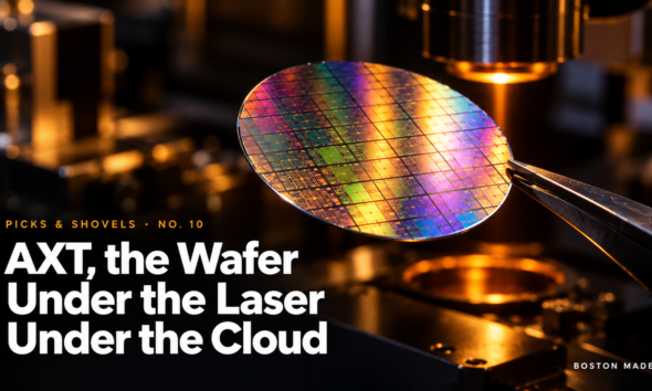 Picks & Shovels No. 10: AXT, the Wafer Under the Laser Under the Cloud