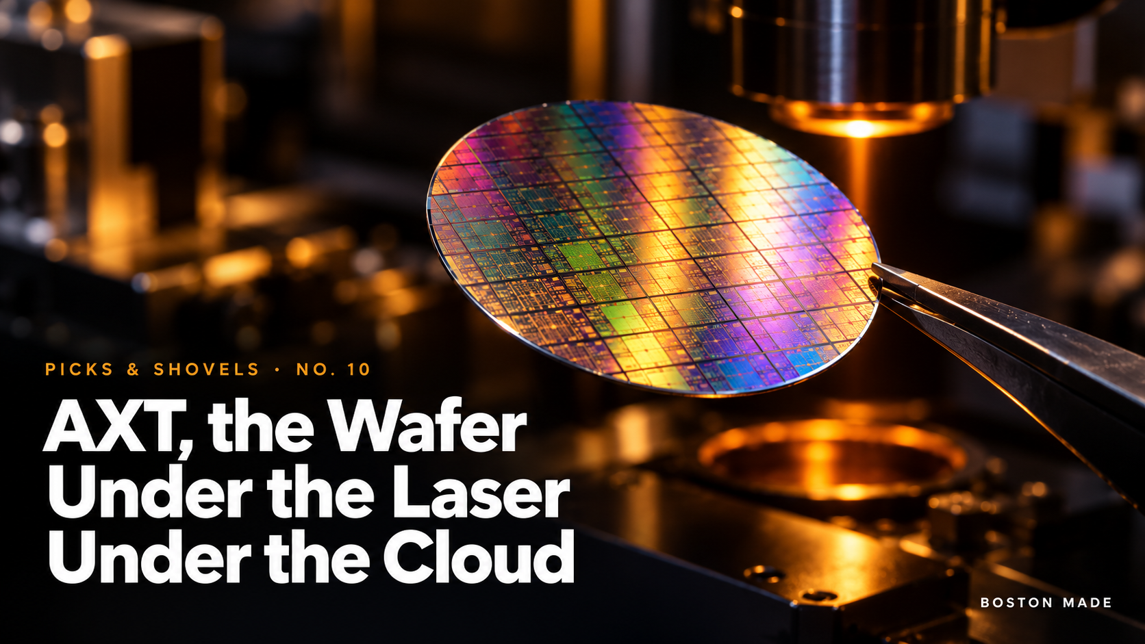 Picks & Shovels No. 10: AXT, the Wafer Under the Laser Under the Cloud