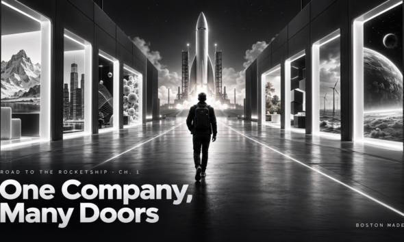 Road to the Rocketship, Ch. 1: One Company, Many Doors