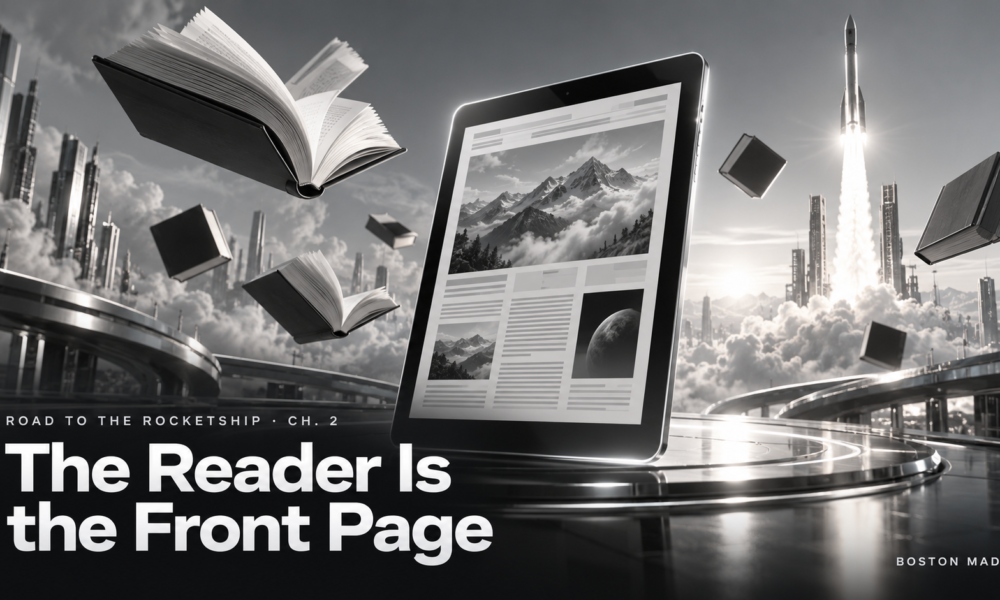 Road to the Rocketship, Ch. 2: The Reader Is the Front Page
