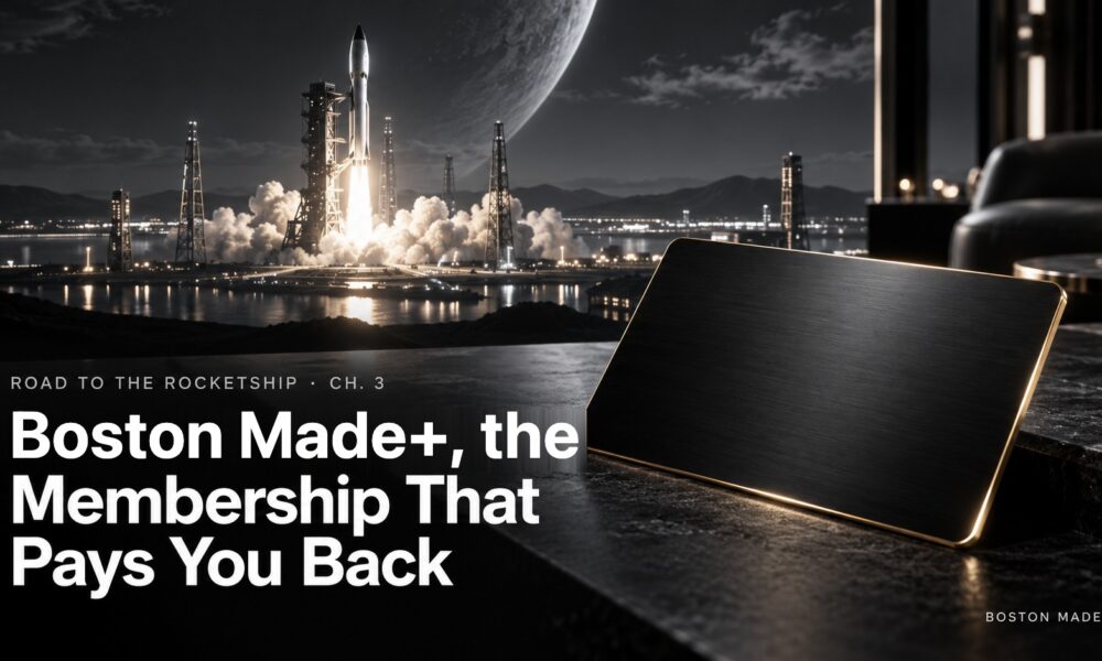 Road to the Rocketship, Ch. 3: Boston Made+, the Membership That Pays You Back