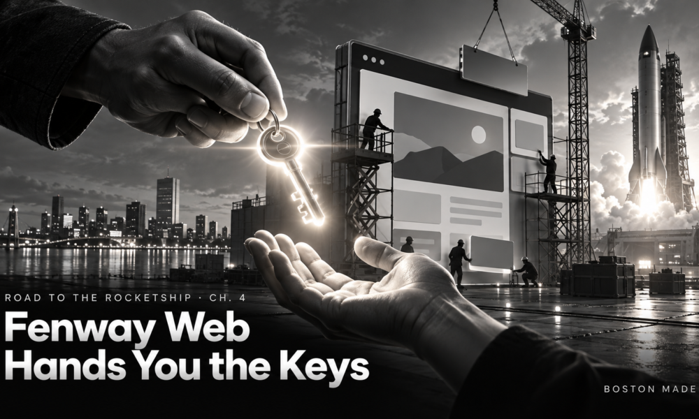 Road to the Rocketship, Ch. 4: Fenway Web Hands You the Keys