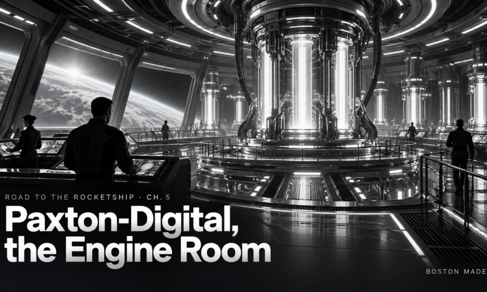 Road to the Rocketship, Ch. 5: Paxton-Digital, the Engine Room