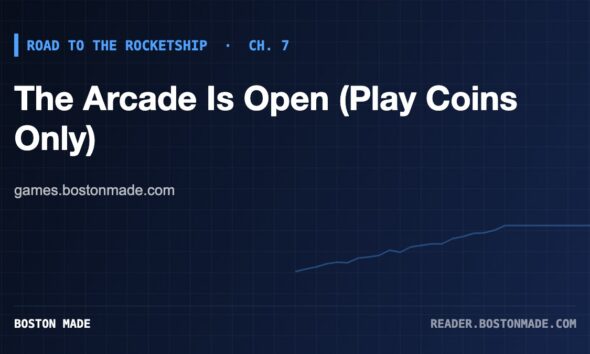 Road to the Rocketship, Ch. 7: The Arcade Is Open (Play Coins Only)