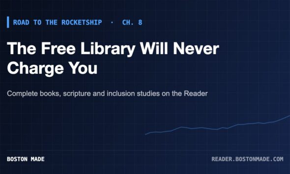 Road to the Rocketship, Ch. 8: The Free Library Will Never Charge You