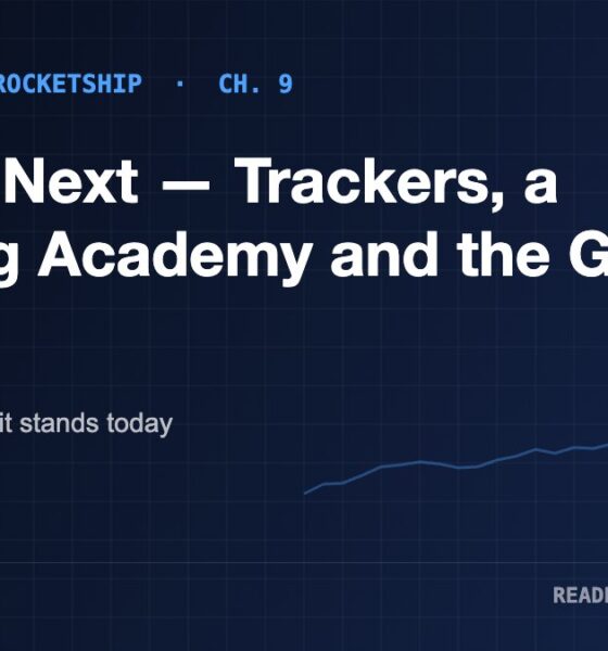 Road to the Rocketship, Ch. 9: What’s Next — Trackers, a Training Academy and the Grand Strand