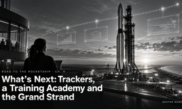 Road to the Rocketship, Ch. 9: What’s Next — Trackers, a Training Academy and the Grand Strand