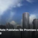 Boston skyline towers under a bright sky
