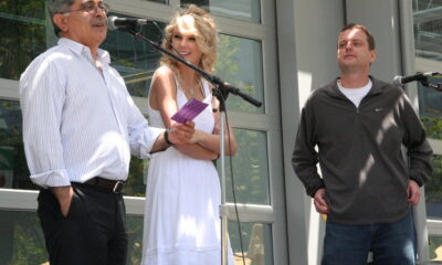 Taylor Swift at Yahoo in Sunnyvale, California, May 2007